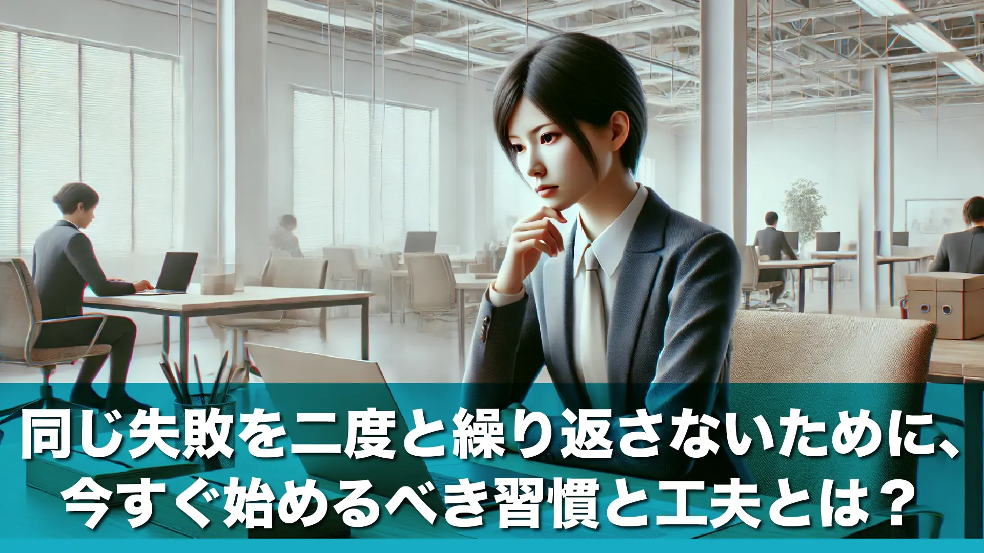 同じ失敗を二度と繰り返さないために、今すぐ始めるべき習慣と工夫とは？