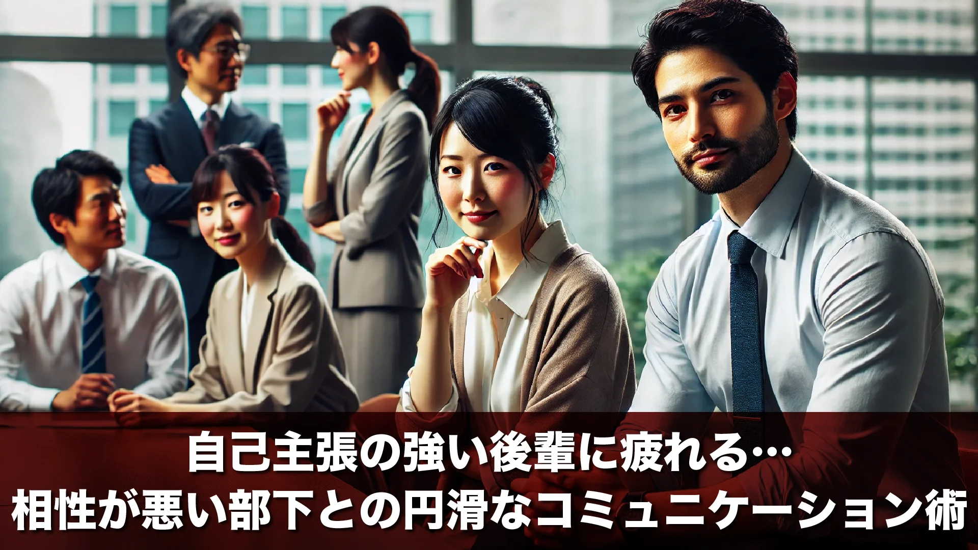 自己主張の強い後輩に疲れる…！相性が悪い部下との円滑なコミュニケーション術