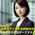 就活で第一印象をアップする前髪の作り方とは?清潔感と信頼感を引き出すヘアスタイルの秘訣