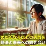 仕事を辞めたくなるほどの失敗をした時の対処法と未来への向き合い方