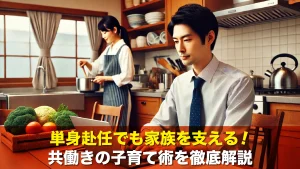 単身赴任でも家族を支える!共働きの子育て術を徹底解説