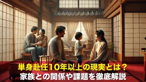 単身赴任10年以上の現実とは?家族との関係や課題を徹底解説