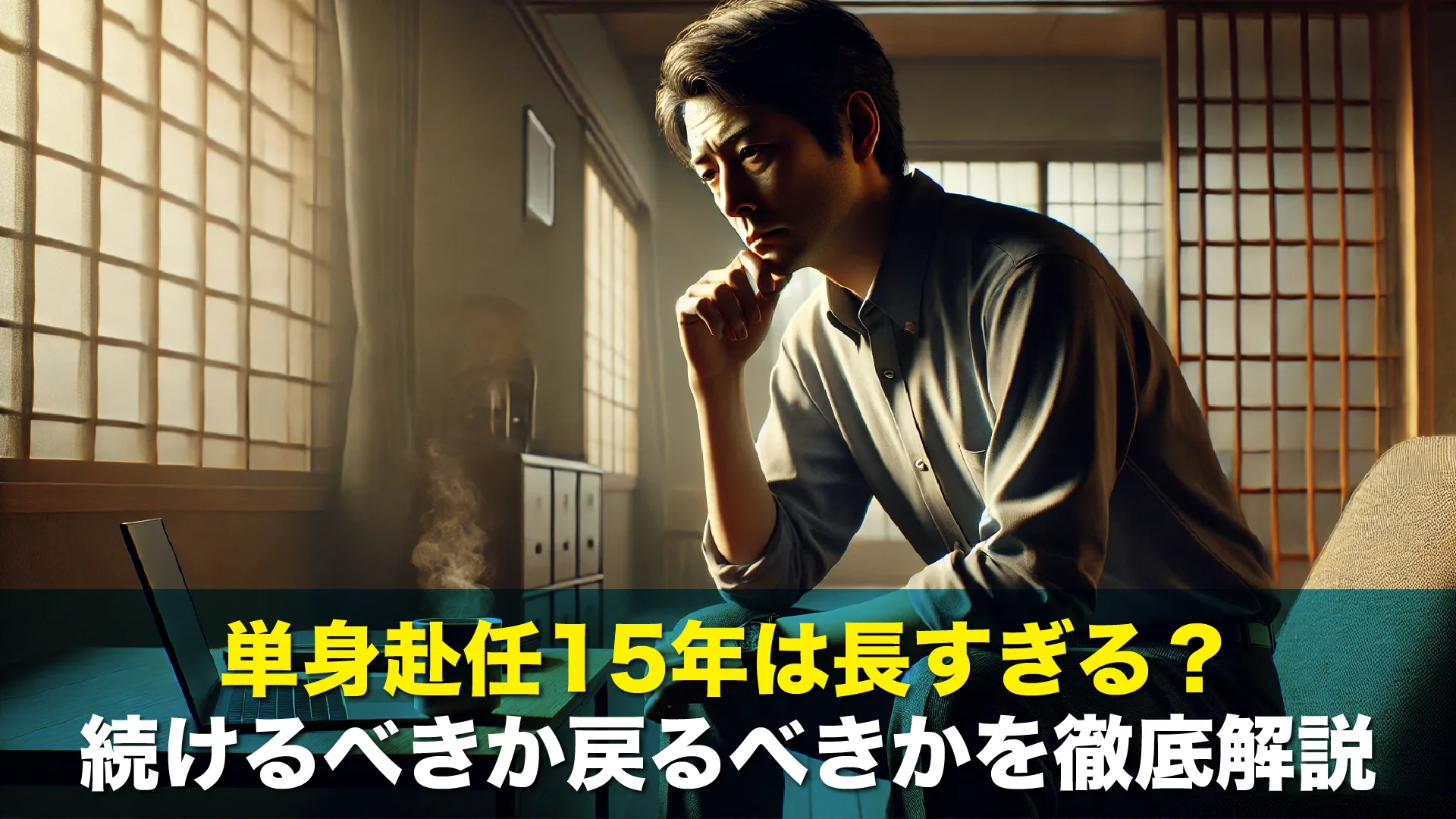 単身赴任15年は長すぎる？続けるべきか戻るべきかを徹底解説