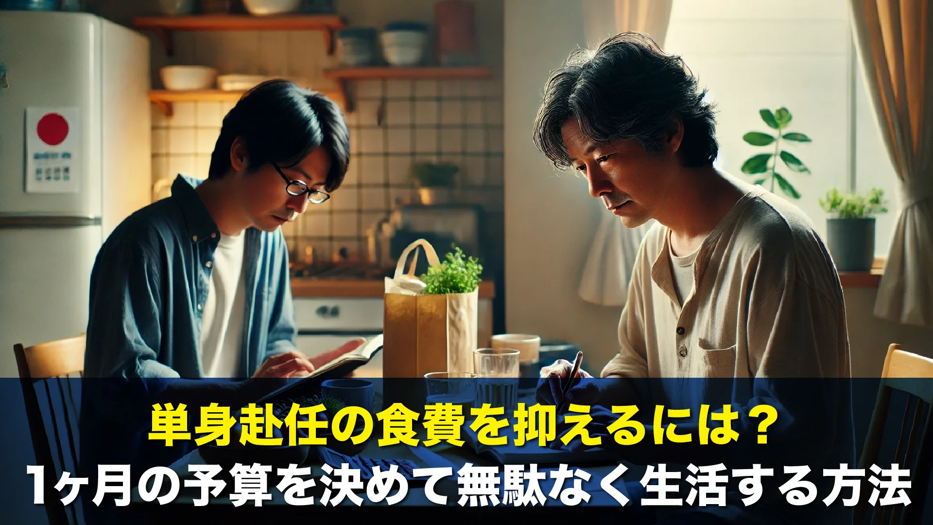 単身赴任の食費を抑えるには？1ヶ月の予算を決めて無駄なく生活する方法