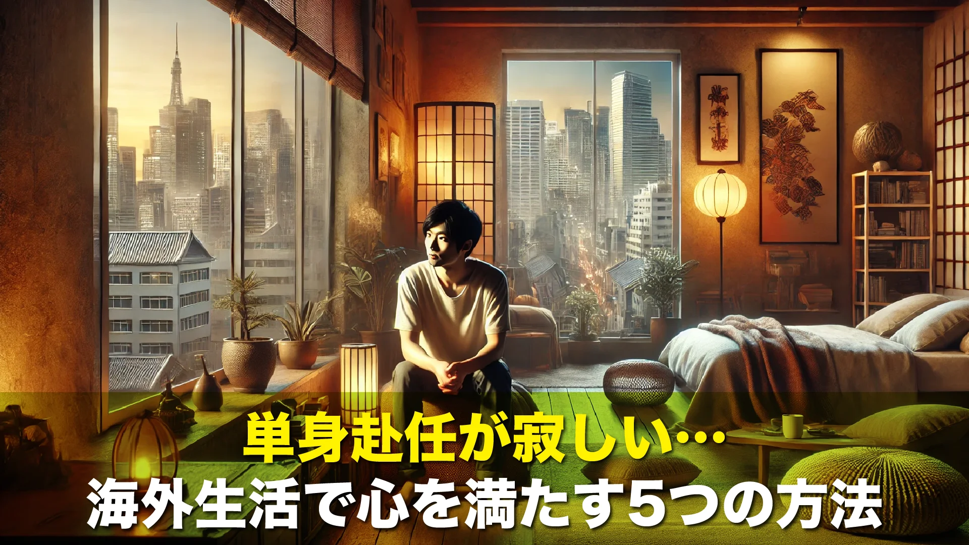 単身赴任が寂しい…海外生活で心を満たす5つの方法