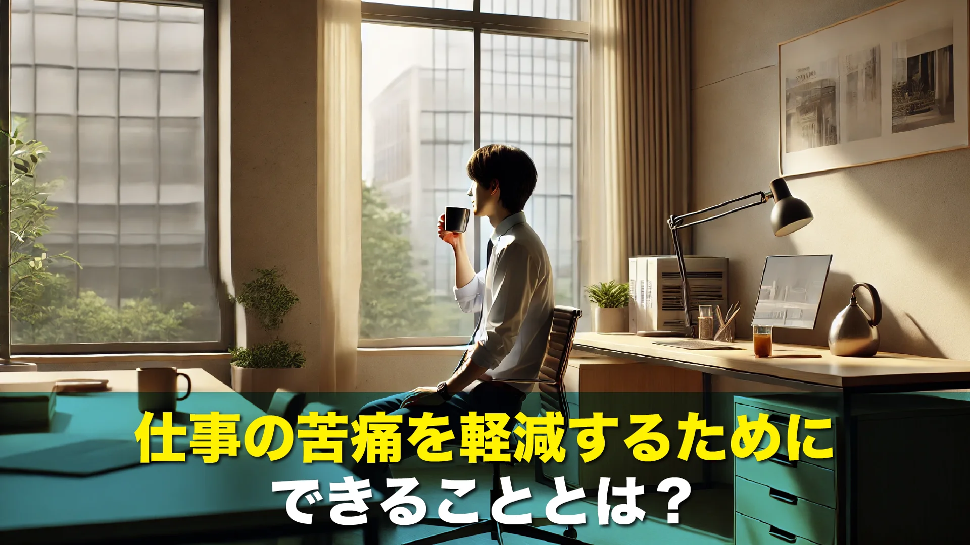 仕事の苦痛を軽減するためにできることとは?