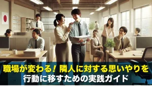職場が変わる！隣人に対する思いやりを行動に移すための実践ガイド