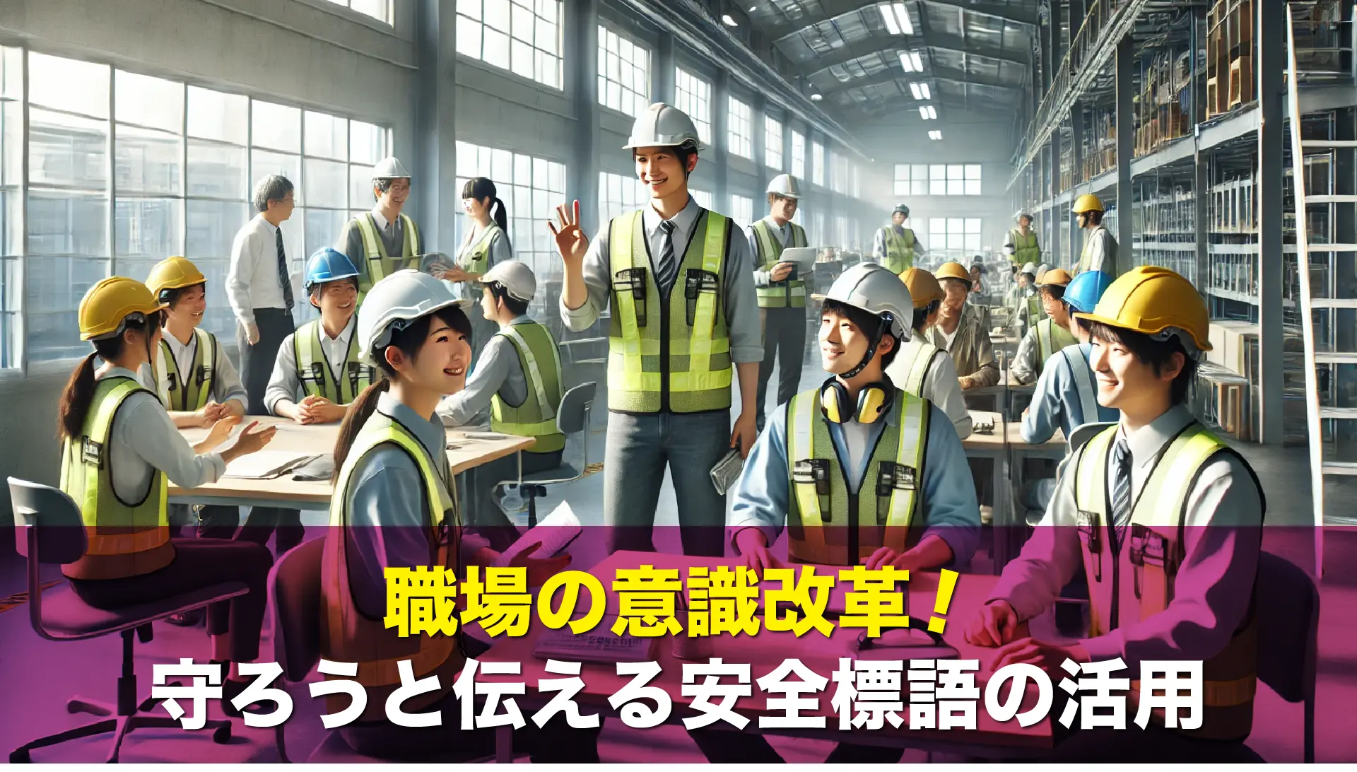 職場の意識改革!守ろうと伝える安全標語の活用