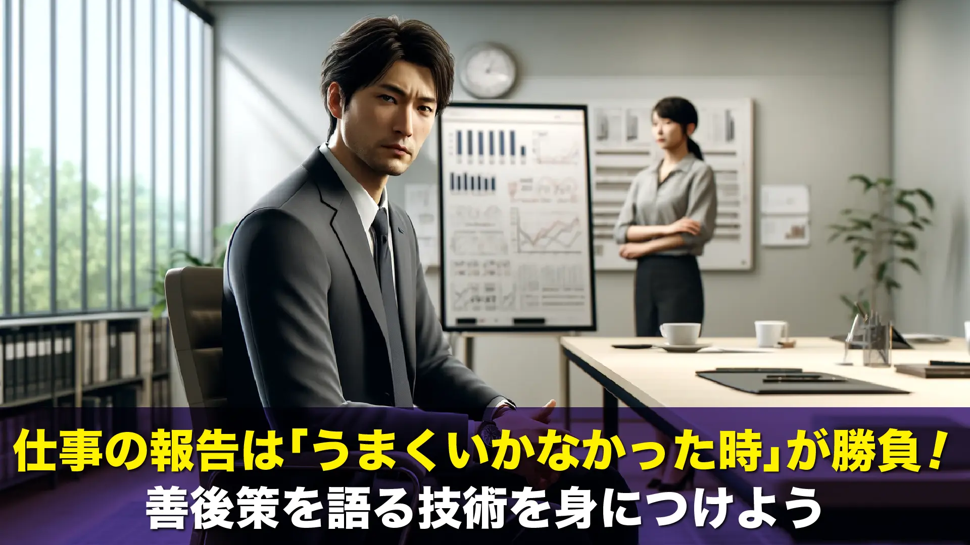 仕事の報告は「うまくいかなかった時」が勝負!善後策を語る技術を身につけよう