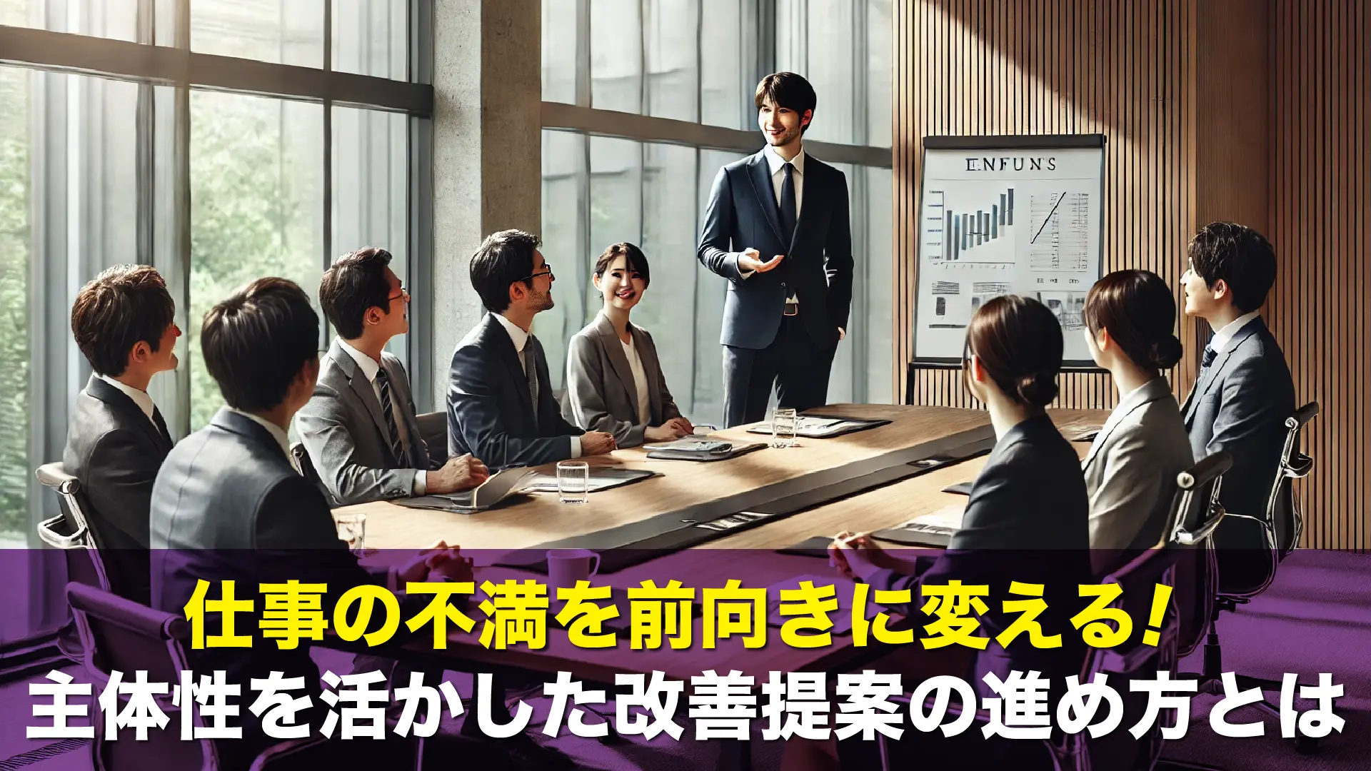 仕事の不満を前向きに変える!主体性を活かした改善提案の進め方とは