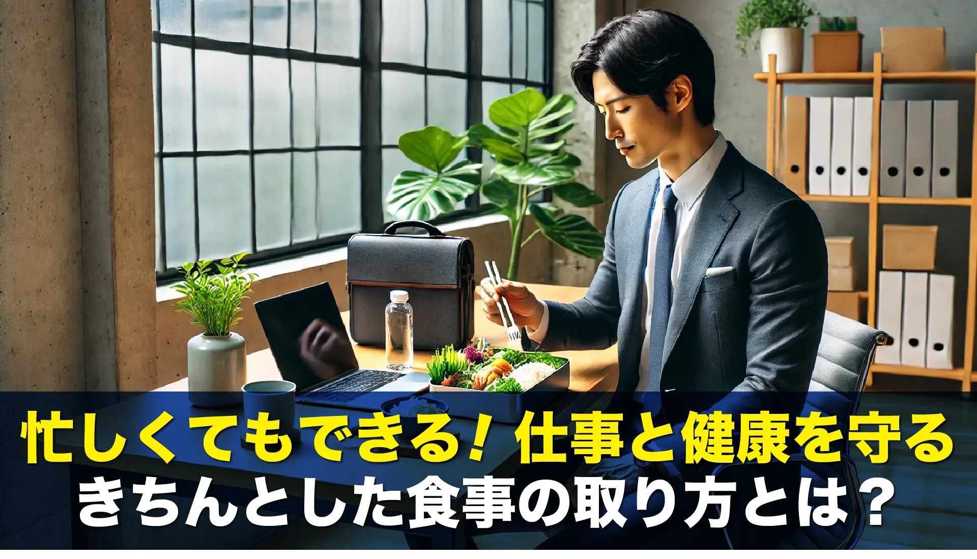 忙しくてもできる!仕事と健康を守るきちんとした食事の取り方とは?