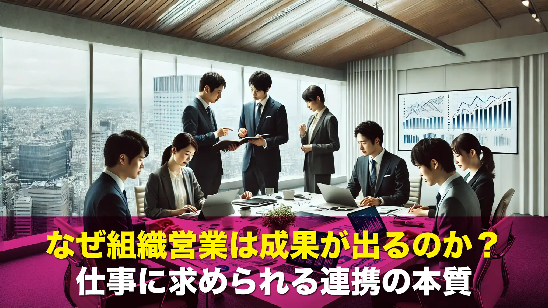 なぜ組織営業は成果が出るのか?仕事に求められる連携の本質