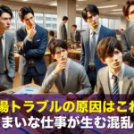 職場トラブルの原因はこれ!あいまいな仕事が生む混乱とは