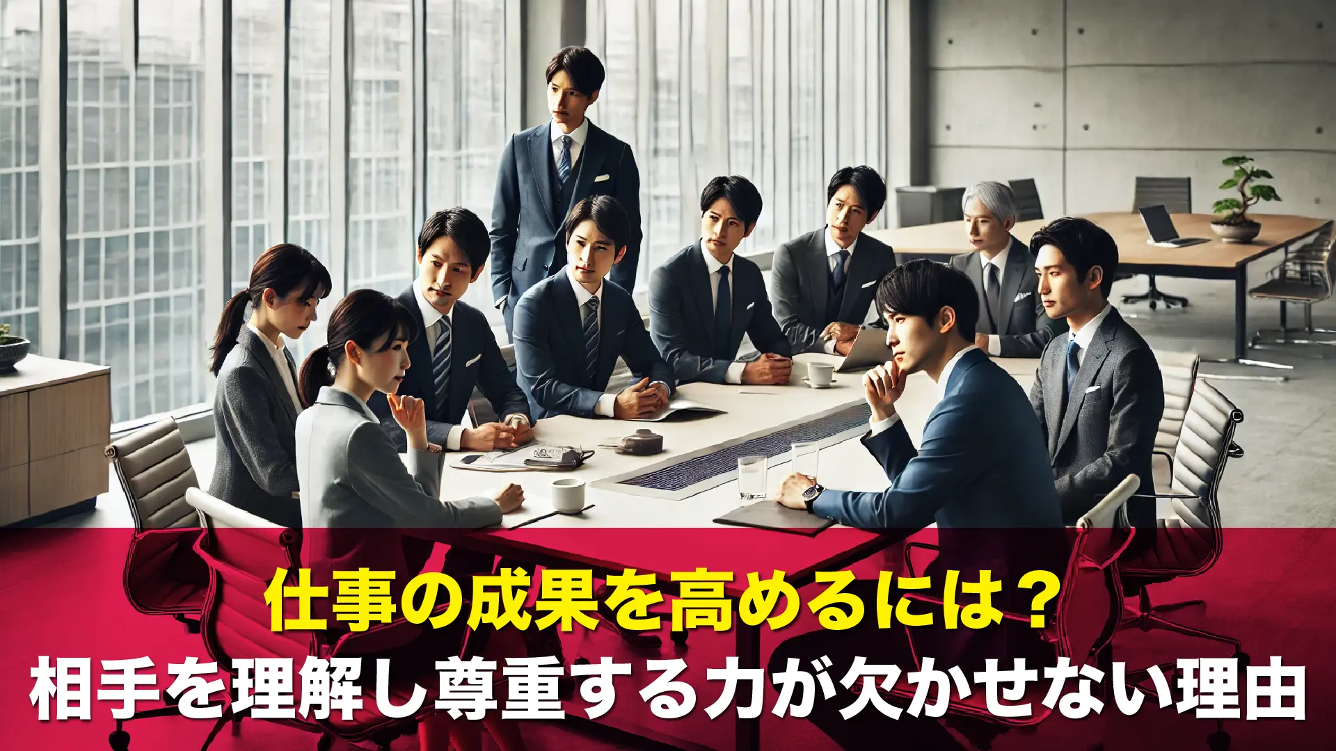 仕事の成果を高めるには?相手を理解し尊重する力が欠かせない理由